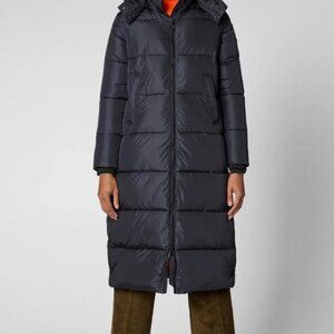 Save The Duck black Colette long puffer coat 3 L - please read carefully